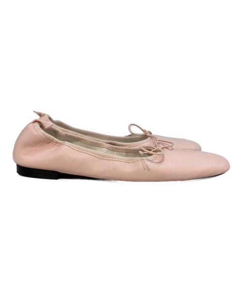 repetto（レペット）repetto (レペット) Garance バレエフラット ピンク サイズ:37 1/2の古着・服飾アイテム