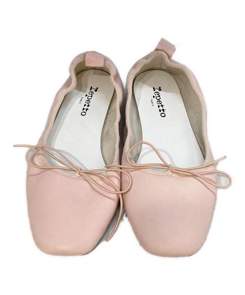 repetto（レペット）repetto (レペット) Garance バレエフラット ピンク サイズ:37 1/2の古着・服飾アイテム