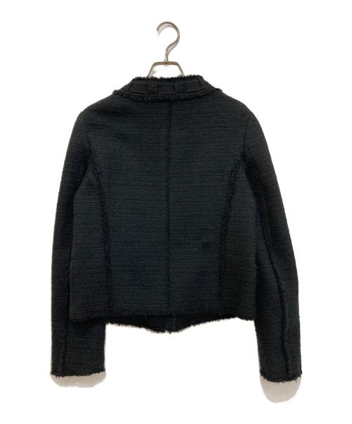 PROENZA SCHOULER（プロエンザ スクーラー）PROENZA SCHOULER (プロエンザ スクーラー) ツイードジャケット ブラック サイズ:2の古着・服飾アイテム
