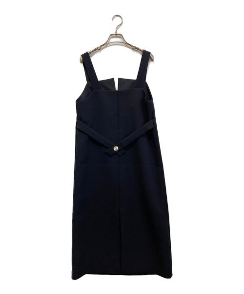ANAYI（アナイ）ANAYI (アナイ) トリプルクロスジャンパースカート ネイビー サイズ:38の古着・服飾アイテム