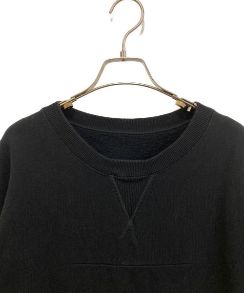 MM6 Maison Margiela（エムエムシックスメゾンマルジェラ）MM6 Maison Margiela (エムエムシックスメゾンマルジェラ) スウェットワンピース　S32CU0018 ブラック サイズ:XSの古着・服飾アイテム