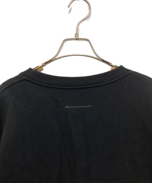 MM6 Maison Margiela（エムエムシックスメゾンマルジェラ）MM6 Maison Margiela (エムエムシックスメゾンマルジェラ) スウェットワンピース　S32CU0018 ブラック サイズ:XSの古着・服飾アイテム