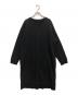 MM6 Maison Margiela（エムエムシックスメゾンマルジェラ）の古着「スウェットワンピース　S32CU0018」｜ブラック