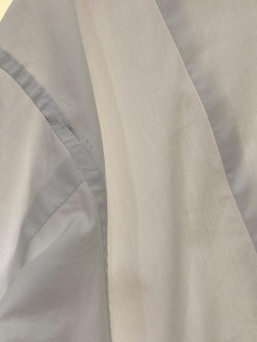 ESTNATION（エストネーション）ESTNATION (エストネーション) ウエストリボンシャツワンピース ホワイト サイズ:38の古着・服飾アイテム