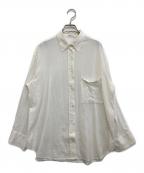 EVERYDAY I LIKE.エヴリデイ アイ ライク）の古着「Cotton Sheer Wash シャツ」｜ホワイト