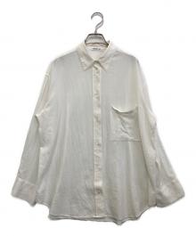 EVERYDAY I LIKE.（エヴリデイ アイ ライク）の古着「Cotton Sheer Wash シャツ」｜ホワイト