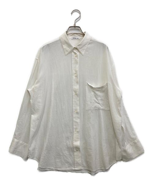 EVERYDAY I LIKE.（エヴリデイ アイ ライク）EVERYDAY I LIKE. (エヴリデイ アイ ライク) Cotton Sheer Wash シャツ ホワイト サイズ:不明(実寸をご参考下さい)の古着・服飾アイテム