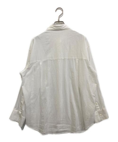 EVERYDAY I LIKE.（エヴリデイ アイ ライク）EVERYDAY I LIKE. (エヴリデイ アイ ライク) Cotton Sheer Wash シャツ ホワイト サイズ:不明(実寸をご参考下さい)の古着・服飾アイテム
