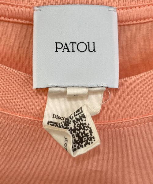 patou（パトゥ）patou (パトゥ) コットン Tシャツ ピンク サイズ:Sの古着・服飾アイテム
