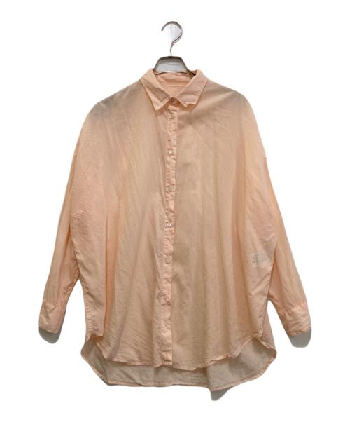 Spick and Span（スピック＆スパン）Spick and Span (スピック＆スパン) 26SS 80リネンカシュクール ビッグシャツ ピンク サイズ:実寸参照の古着・服飾アイテム