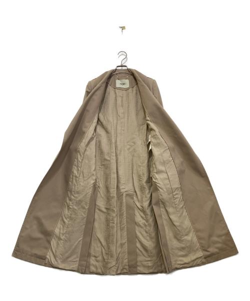 FENDI（フェンディ）FENDI (フェンディ) ロゴバックル トレンチコート ベージュ サイズ:36の古着・服飾アイテム