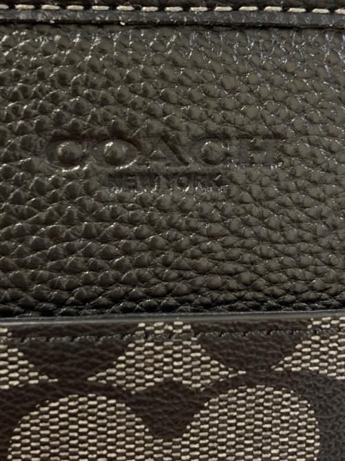 COACH（コーチ）COACH (コーチ) サリバン クロスボディ シグネチャー キャンバス ブラックの古着・服飾アイテム