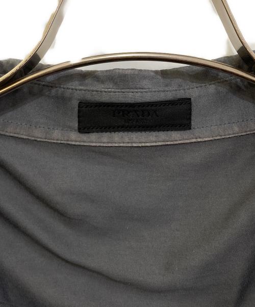PRADA（プラダ）PRADA (プラダ) ポロシャツ グレー サイズ:-の古着・服飾アイテム