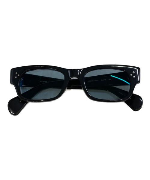 OLIVER PEOPLES（オリバーピープルズ）OLIVER PEOPLES (オリバーピープルズ) Ari-R/サングラス　49□21-145 ブラックの古着・服飾アイテム