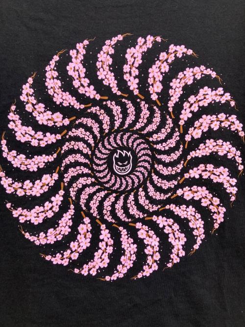 SPITFIRE（スピットファイア）SPITFIRE (スピットファイア) YUTO CHERRY BLOSSOM TEE ブラック サイズ:Mの古着・服飾アイテム