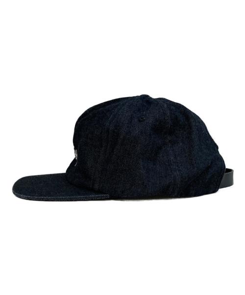 stussy（ステューシー）stussy (ステューシー) ストックロゴキャップ インディゴの古着・服飾アイテム