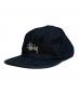 stussy（ステューシー）の古着「ストックロゴキャップ」｜インディゴ