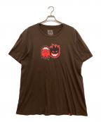 SPITFIREスピットファイア）の古着「プリントTシャツ」｜ブラウン