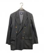 Burberry'sバーバリーズ）の古着「金釦ダブルジャケット」｜グレー