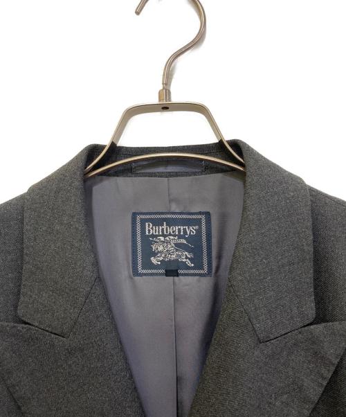 Burberry's（バーバリーズ）Burberry's (バーバリーズ) 金釦ダブルジャケット グレー サイズ:9の古着・服飾アイテム