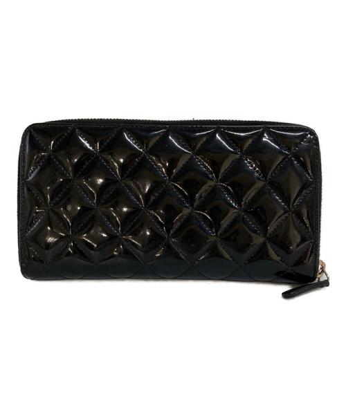 CHANEL（シャネル）CHANEL (シャネル) マトラッセ長財布 ブラックの古着・服飾アイテム