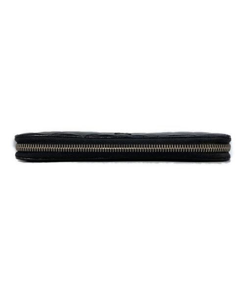 CHANEL（シャネル）CHANEL (シャネル) マトラッセ長財布 ブラックの古着・服飾アイテム