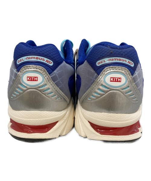 asics（アシックス）asics (アシックス) KITH (キス) ゲルニンバス10.1 ローカットスニーカー　1203B015 ブルー サイズ:275 未使用品の古着・服飾アイテム
