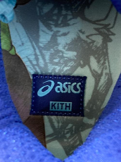 asics（アシックス）asics (アシックス) KITH (キス) ゲルニンバス10.1 ローカットスニーカー　1203B015 ブルー サイズ:275 未使用品の古着・服飾アイテム