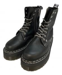 Dr.Martens（ドクターマーチン）の古着「JADON/ホワイトダブルステッチ8ホールブーツ」｜ブラック