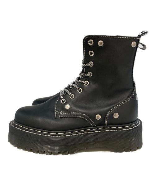 Dr.Martens（ドクターマーチン）Dr.Martens (ドクターマーチン) JADON/ホワイトダブルステッチ8ホールブーツ ブラック サイズ:39の古着・服飾アイテム