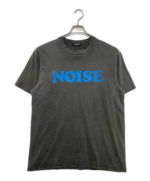 UNDERCOVER（アンダーカバー）UNDERCOVER (アンダーカバー) NOISEプリントTシャツ UC1B9810-4 ブラック サイズ:2の古着・服飾アイテム