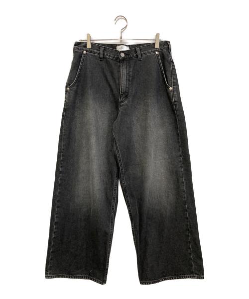 FOLL UNFOLLOW（フォル）FOLL UNFOLLOW (フォル) Wrangler (ラングラー) 別注4P JEANS ブラック サイズ:Mの古着・服飾アイテム