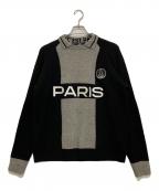 Paris Saint-Germainパリサンジェルマン）の古着「JP PARIS RE:KNIT」｜グレー