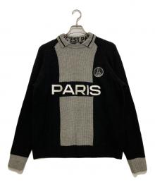 Paris Saint-Germain（パリサンジェルマン）の古着「JP PARIS RE:KNIT」｜グレー