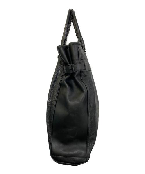BALENCIAGA（バレンシアガ）BALENCIAGA (バレンシアガ) クラシック ヘキサゴン トートバッグ ブラックの古着・服飾アイテム