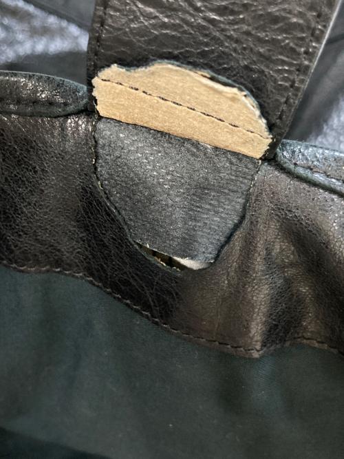 BALENCIAGA（バレンシアガ）BALENCIAGA (バレンシアガ) クラシック ヘキサゴン トートバッグ ブラックの古着・服飾アイテム