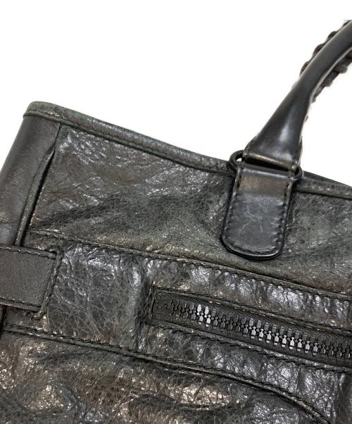 BALENCIAGA（バレンシアガ）BALENCIAGA (バレンシアガ) クラシック ヘキサゴン トートバッグ ブラックの古着・服飾アイテム