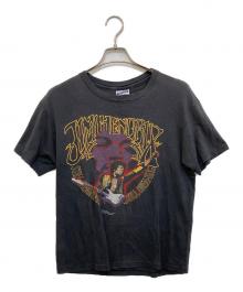 Hanes（ヘインズ）の古着「プリントバンドTシャツ」｜ブラック
