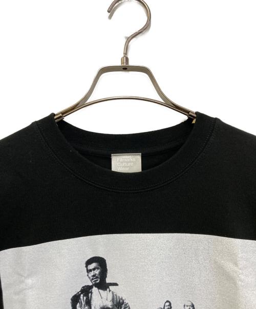 Filmarks Culture Wear（フィルマークスカルチャーウェア）Filmarks Culture Wear (フィルマークスカルチャーウェア) プリントTシャツ ブラック サイズ:Lの古着・服飾アイテム