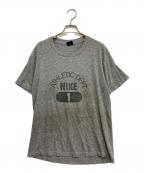 NIKEナイキ）の古着「プリントTシャツ」｜グレー