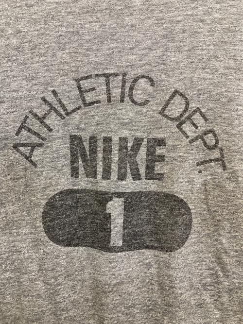 NIKE（ナイキ）NIKE (ナイキ) プリントTシャツ グレー サイズ:Lの古着・服飾アイテム