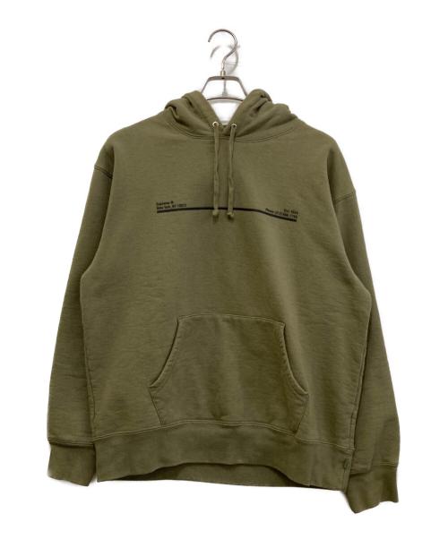 SUPREME（シュプリーム）SUPREME (シュプリーム) Shop Hooded Sweatshirt グリーン サイズ:Sの古着・服飾アイテム
