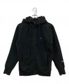 stussy×Championステューシー×チャンピオン）の古着「ジップパーカー　C8-J136」｜ブラック