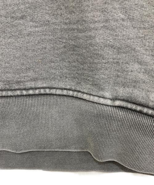 SUPREME（シュプリーム）SUPREME (シュプリーム) Overdyed Half Zip SweatShirt グレー サイズ:Sの古着・服飾アイテム
