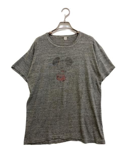 古着（フルギ）古着 (フルギ) プリントTシャツ グレー サイズ:不明(実寸をご参考下さい)の古着・服飾アイテム