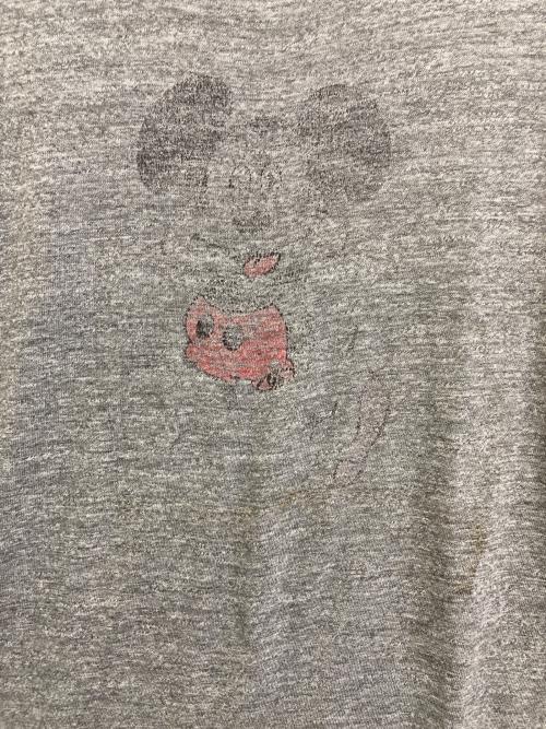 古着（フルギ）古着 (フルギ) プリントTシャツ グレー サイズ:不明(実寸をご参考下さい)の古着・服飾アイテム