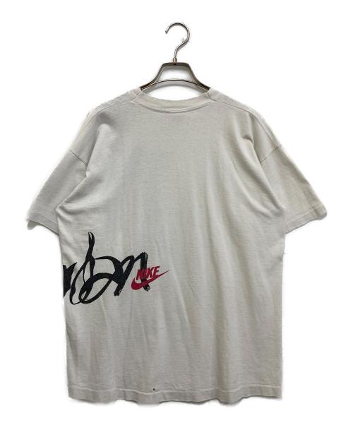 NIKE（ナイキ）NIKE (ナイキ) プリントTシャツ ホワイト サイズ:Mの古着・服飾アイテム
