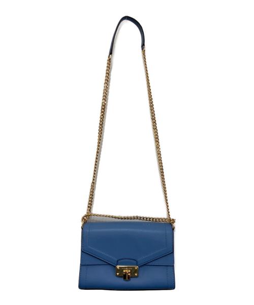 MICHAEL KORS（マイケルコース）MICHAEL KORS (マイケルコース) ショルダーバッグ ブルーの古着・服飾アイテム