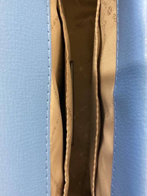MICHAEL KORS（マイケルコース）MICHAEL KORS (マイケルコース) ショルダーバッグ ブルーの古着・服飾アイテム