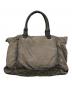 DIESEL (ディーゼル) ユーズド加工トートバッグ グレー：10000円